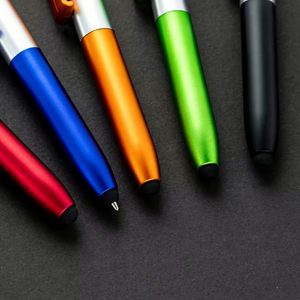 Multifunctional Ballpoint Pen with <b>LED</b> Light Touchscreen Foldable Phone Stand Custom Logo Plastic <b>LED</b> Pen - Product Image 2