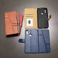 Étui de téléphone en cuir PU rabattable, résistant aux chocs et imperméable pour 16 Pro Max 11 12 13 14 15 Promax, avec porte-cartes