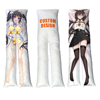 Housse de coussin carrée à jambes séparées pour personnage d'anime et de dessin animé 180x60cm 71x24in pour usage domestique