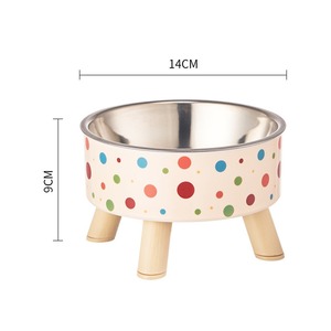 XL Anti-Tip Stainless Steel Pet Bowl - <b>Cat</b> Neck-Protecting <b>Feeder</b> Wholesale - Product Image 1