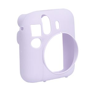 Grosir untuk FUJIFILM instax mini 12 casing pelindung kamera silikon lunak (ungu) - Product Image 4