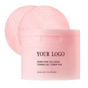 OEM somon DNA PDRN pembe kore jel Toner kollajen jöle ped Niacinamide yatıştırıcı düzensiz cilt tonu yüz bakımı kollajen 70 pedleri - Product Image 1