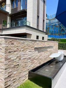 YUSHI decorazione decorazione naturale cultura di pietra piastrelle Premium muro di ardesia per la decorazione del parco della scuola di Villa all'aperto - Product Image 5