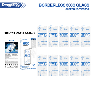 Protector de Pantalla de Vidrio Borderless 300C, Borde Curvo 3D, Pantalla de Cero Oclusión para <span class=keywords><strong>iPhone</strong></span> 18 Pro Max - Product Image 3