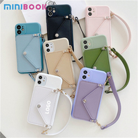 Étui portefeuille en cuir 2023 de luxe, nouvelle coque arrière en TPU pour accessoires mobiles, compatible iPhone 11 12 13 14 15 Pro Max Plus XS XR