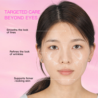 Masques hydrogel coréens personnalisés à la PDRN de rose avec niacinamide, éclaircissants et hydratants, au collagène pour une peau éclatante