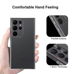 Nouveau Offre Spéciale accessoires mobiles coque de téléphone en TPU souple coque arrière en <span class=keywords><strong>acrigel</strong></span> antichoc pour Galaxy S24 Ultra housse - Product Image 4