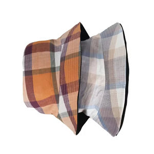 Sombrero de Pescador Reversible de Doble Cara con Estampado de Patrones de Lujo de Alta Calidad con Logotipo Personalizado al por Mayor - Product Image 4