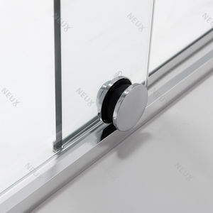 Écran en verre de <span class=keywords><strong>douche</strong></span> Porte de <span class=keywords><strong>douche</strong></span> coulissante en verre trempé de 8 mm - Product Image 6