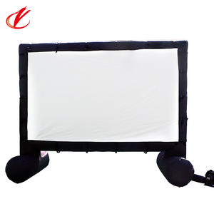 מכירה לוהטת חיצוני מקורה מתנפח סרט מסך הקרנה לשחק מתנפח מקרן מסך מתנפח קולנוע מסך - Product Image 2