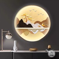 Lampe LED Élan Haut de Gamme en Porcelaine et Cristal, Design Moderne et Luxueux, Écologique, pour Entrée, Salon et Salle à Manger