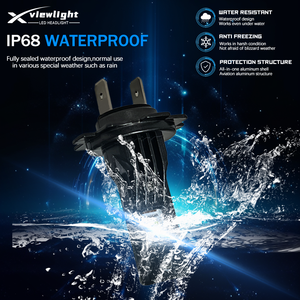 Bombilla de faro LED H7 CSP 7035 Chip Fanless H8 H1 9005 H4 20000lm Bombilla de faro LED H7 Luz LED de coche fácil de instalar - Product Image 4