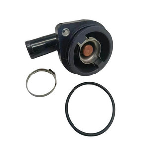 Boîtier de thermostat Mitsubishi 892864T06, état neuf, compatible avec Mercury 75/80/90/100/115/135/150HP, matériau aluminium - Product Image 2