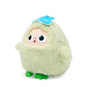 Juguetes de Peluche con Pantalla LED Inteligente con IA, Juguetes de Peluche Kawaii Verdes Redondos que Hablan con IA, Juguetes de Alta Tecnología - Product Image 1
