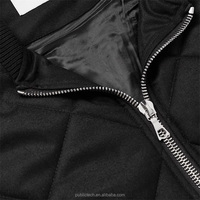 Gilet matelassé avec deux poches latérales pour homme, coupe-vent léger 95% laine