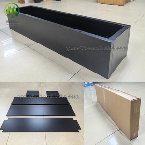 กำแพงไม้เนื้อแข็งเทียมแบบถอดออกได้ผนังแนวตั้งสีเขียวผนังกลางแจ้งความเป็นส่วนตัวพื้นหลังหญ้าปลอมสีเขียวเขียวขจี - Product Image 6