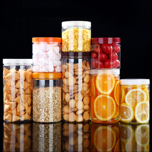 Tarros de Plástico de Buena Calidad con Tapas <span class=keywords><strong>para</strong></span> Alimentos, Envases de <span class=keywords><strong>Crema</strong></span>, Contenedores de Plástico, Tarros <span class=keywords><strong>para</strong></span> Encurtidos en Stock - Product Image 2