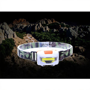 Faro COB multifuncional ligero de <span class=keywords><strong>120</strong></span> lúmenes con diadema ajustable IP44 impermeable y regulable para correr al aire libre - Product Image 4