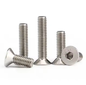 M1.6 25mm M2 M4 M6 x 35mm m8x70 M10 M12 thép không gỉ <span class=keywords><strong>din7991</strong></span> Titan chìm Đầu phẳng ổ cắm bu lông Torx M3 Allen vít - Product Image 6