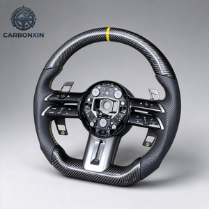 Volant sport en cuir personnalisé de qualité supérieure pour Mercedes-Benz CLS W218 W219 550 500 Classe C W205 W204 Classe G Classe S W221 - Product Image 4