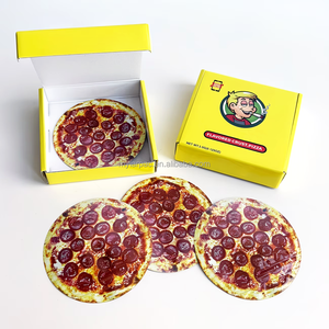 Wholesale Price New Design <strong>Snacks</strong> Food Packaging 3.5g 7g 14g Holographic Spot UV Finish 8th Vinyl Record Mylar <strong>Bags</strong> with Boxes - Product Image 4