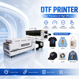 <span class=keywords><strong>ราคา</strong></span>โรงงาน เครื่องพิมพ์ DTF ขนาด 60 ซม. 6 หัวพิมพ์ พร้อมหัวพิมพ์อัตโนมัติ I3200 เครื่องพิมพ์ DTF ขนาด 60 ซม. สำหรับเสื้อยืด หมวก กระเป๋า ทุกชนิดผ้า - Product Image 1