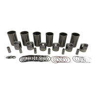 Pièces de rechange de moteur Yuchai Kit de réparation de revêtement de YC4d80-T20 D30-1013100B pièces de moteur d'origine pour Yuchai