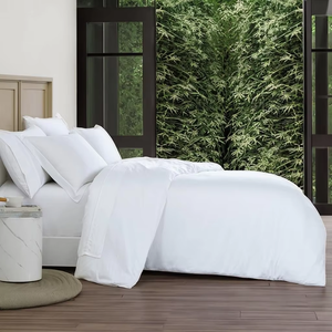 Thoáng Khí Sang Trọng Khách Sạn Home <span class=keywords><strong>100</strong></span>% Lyocell Tencel Duvet Bìa Lụa Soft100 % Áo Bạch Đàn Lyocell Tencel Bộ Đồ Giường Tấm <span class=keywords><strong>Set</strong></span> - Product Image 1