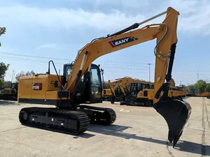 Excavadora Hidráulica de Catorce Toneladas y Cinco Cilindros, Modelo SY135C, de Alto Rendimiento y Confiabilidad, Precio de Fábrica - Product Image 4