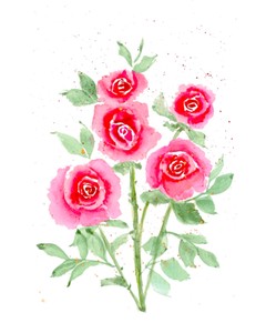 Decoración de pared con papel artístico Spring Rose para un ambiente romántico y floral en dormitorios y salas de estar - Product Image 4