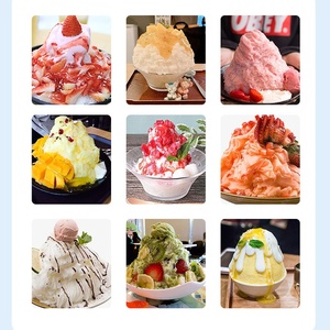 เครื่องทำขนมหวานแช่แข็งขนาดใหญ่ 120 กก. 180 กก. เครื่องทำบิงซู เครื่องทำไอศกรีมม้วนแบบไทย - Product Image 4