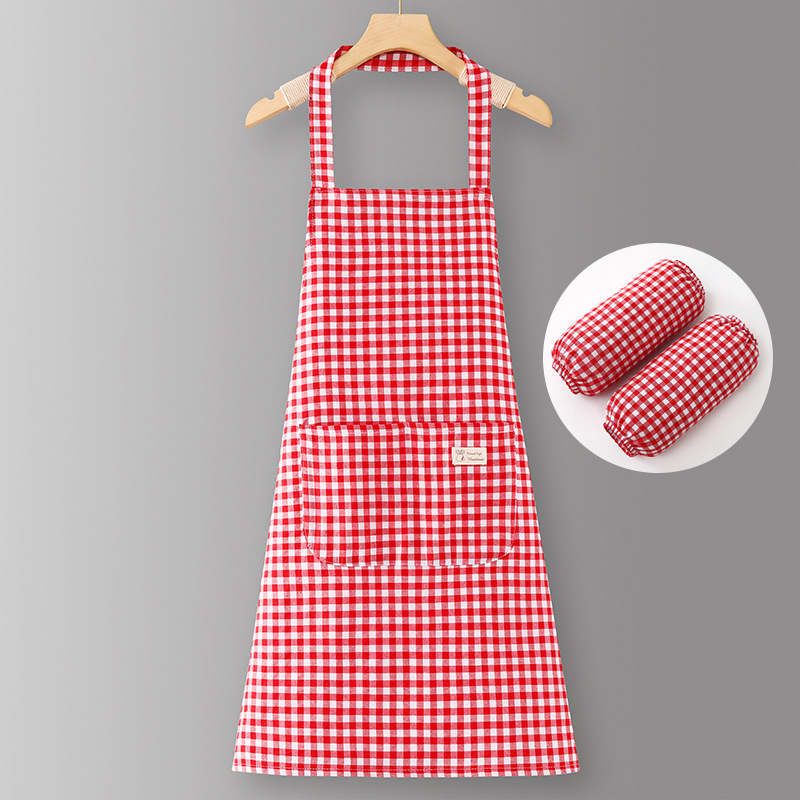 Rouge-SJ624Halter coton + manches
