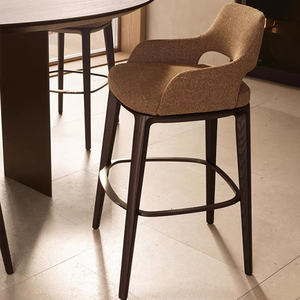 <span class=keywords><strong>Tabouret</strong></span> de Bar en Bois Moderne Réglable pour Cuisine Salle à Manger Gamers Hôtels Salon Chambre à Coucher <span class=keywords><strong>Snack</strong></span> Extérieur Panneau Style Bois - Product Image 2