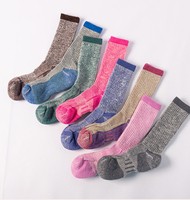 Haute qualité luxe en plein air aventure Camping randonnée chaussettes hommes laine mérinos Ski chaussettes thermique hiver unisexe