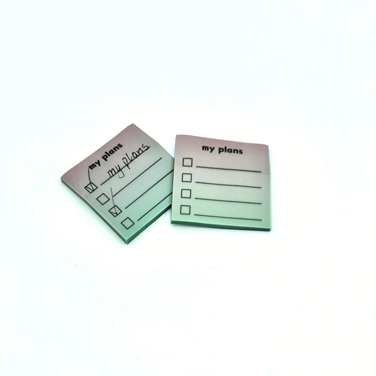 Pink green- My plans