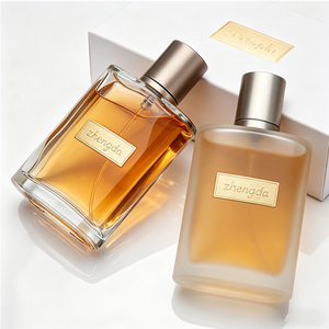 Flacons de parfum en verre dépoli, directement de l'usine, 30ml 50ml 100ml, avec bouchon à vis et pulvérisateur, flacons cosmétiques vides - Product Image 2