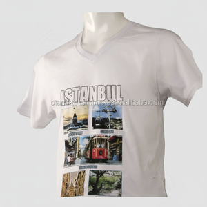Camisa blanca de Estambul 100% algodón camiseta de moda de alta calidad cadenas de suministro ágiles envío rápido entrega desde stock - Product Image 2