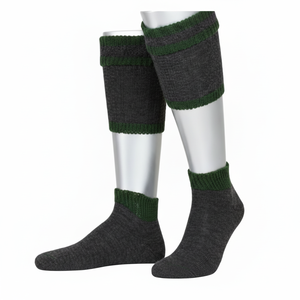 Chaussettes bavaroises pour hommes, antibactériennes, respirantes, à séchage rapide, chaudes, antidérapantes, toutes tailles, commande minimum 10 paires - Product Image 1