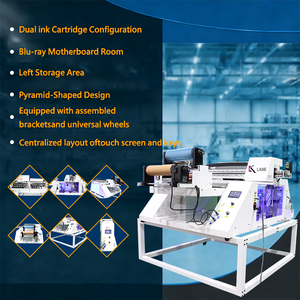 6050 3D 24 Zoll Handyhüllen UV DTF Drucker Relief-Kristall Direktvertrieb Digitaldrucker Doppelseitige Druckmaschine - Product Image 2