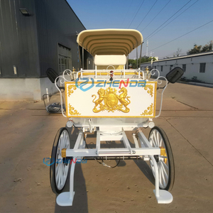 European Sightseeing Horse Drawn 4-<b>Wheel</b> Electric Wedding Carriage - Product Image 5