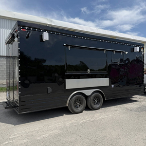 2026 Remorque alimentaire préfabriquée en conteneur, Food Truck, Voiture alimentaire mobile, pour la restauration commerciale de Burgers, Pizzas, Barbecues, CE DOT - Product Image 2