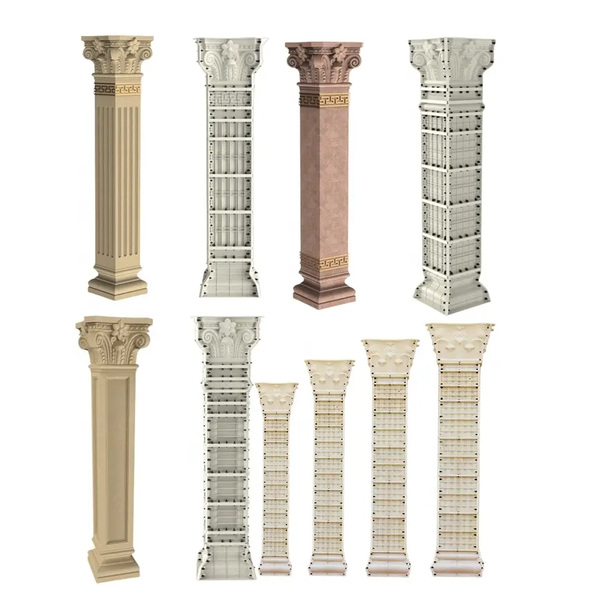 Betons äulen form für Hausbau dekoration Betons äulen form Quadratische Säulen form