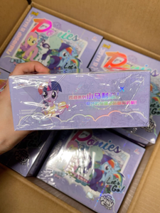 Caja Sorpresa de Animación KAYOU, La Amistad Es Mágica, Princesa Eterna, My Little Ponys, Paquete de Sombra Divertido, Tarjeta Coleccionable de Anime Redonda Seis - Product Image 2