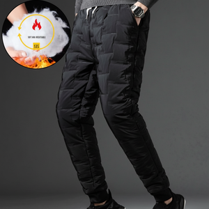 Pantaloni imbottiti con protezione contro il calore a compressione ad alta frequenza pantaloni da esterno antivento per l'alpinismo in campeggio - Product Image 1