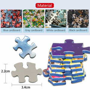 <span class=keywords><strong>Puzzle</strong></span> éducatif de dessin animé, 1000 pièces, imprimé en couleur, 70x50cm, carton gris pour adultes - Product Image 6