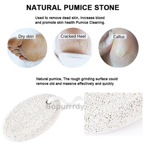 Custom Logo Pedicure <b>Tools</b> Stone Foot Care <b>Tool</b> Oval-Shaped Sphere <b>Callus</b> and Corn <b>Removal</b> <b>Tool</b> Natural Stone Foot Care <b>Tool</b> - Product Image 3