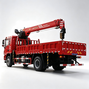 Grúa Montada en Camión Shacman de 10T de Alta Calidad para Logística de Construcción - Product Image 1
