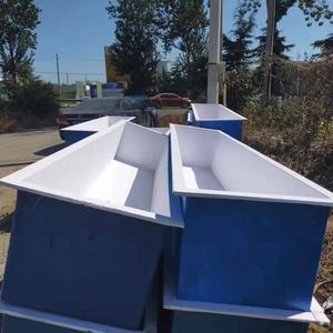 Prix de gros, réservoir à poissons rectangulaire en fibre de verre FRP GRP de haute résistance pour l'aquaculture et les aquariums - Product Image 6