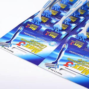 Maquinilla <span class=keywords><strong>de</strong></span> <span class=keywords><strong>Afeitar</strong></span> <span class=keywords><strong>MAX</strong></span> <span class=keywords><strong>de</strong></span> Gran Venta en Rusia y Kazajistán, Fabricante, Blíster, <span class=keywords><strong>3</strong></span> Hojas, Cuchilla <span class=keywords><strong>de</strong></span> <span class=keywords><strong>Afeitar</strong></span> Recta, Segura y Desechable para Hombres - Product Image 6