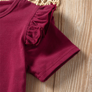 Precio al por Mayor, Conjuntos de Ropa de Verano para Bebés Niñas, Diseño Nuevo de 2 Piezas, Vestido de Tienda en Línea - Product Image 3